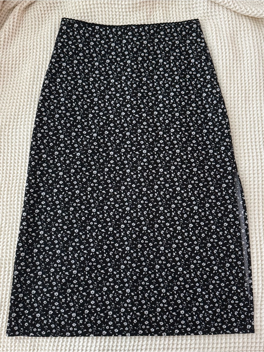 brandy melville john galt side slit midi skirt